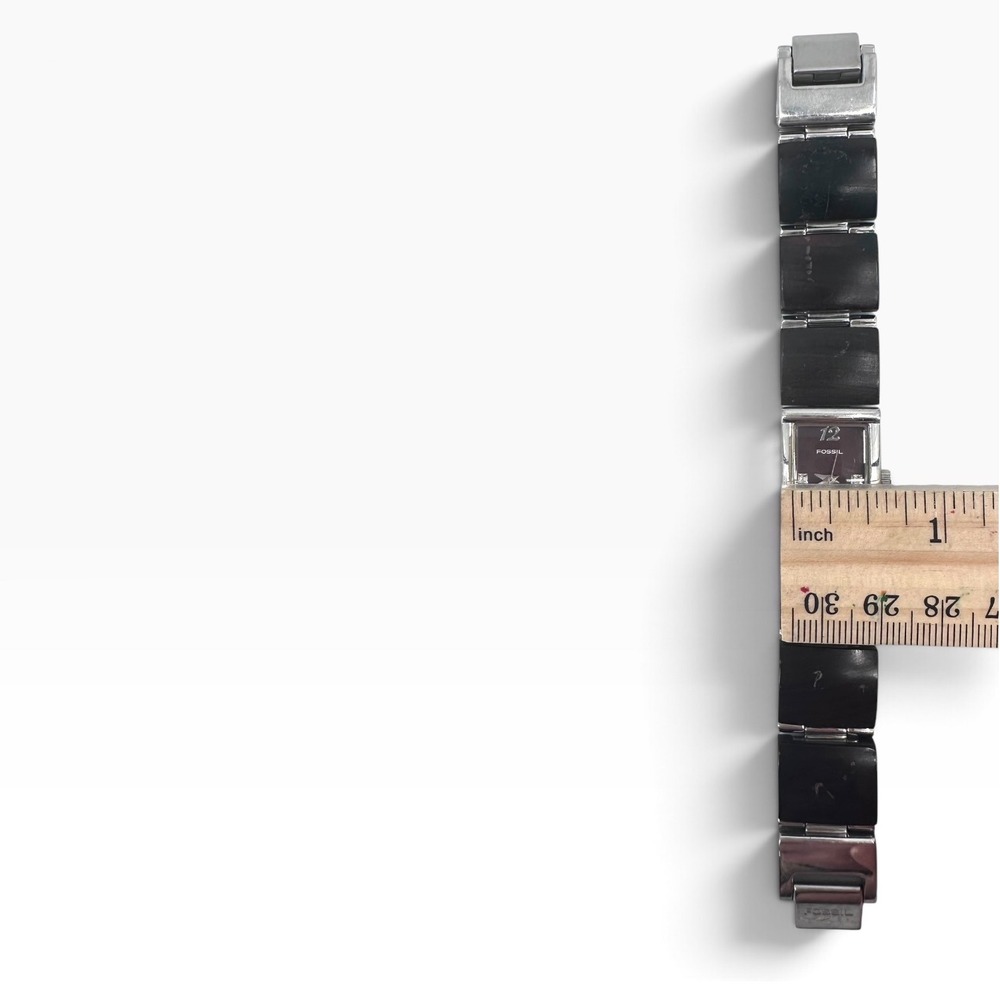 Vintage Fossil F2 Womens Bracelet Watch Brown Wood Effect New Battery *SEE - Picture 8 of 9